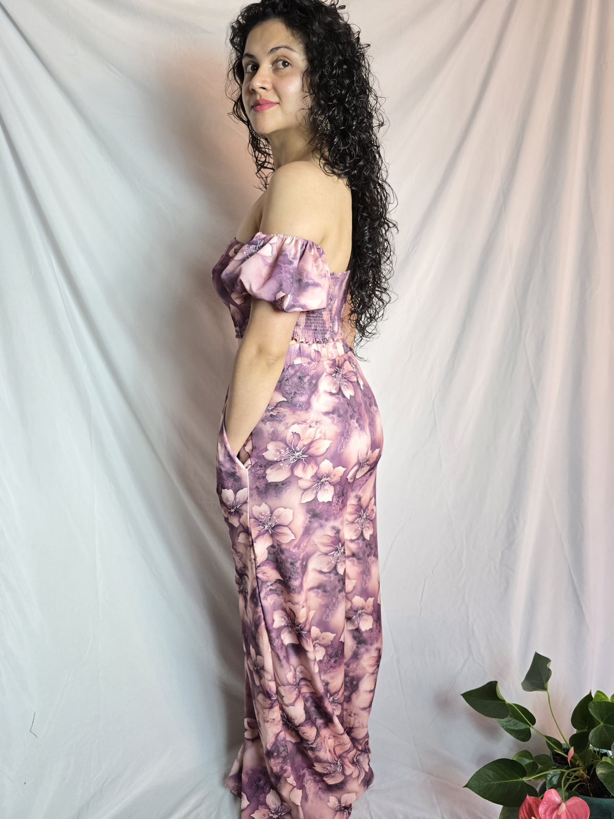Set DANNA - Flores (Violeta) - Image 3