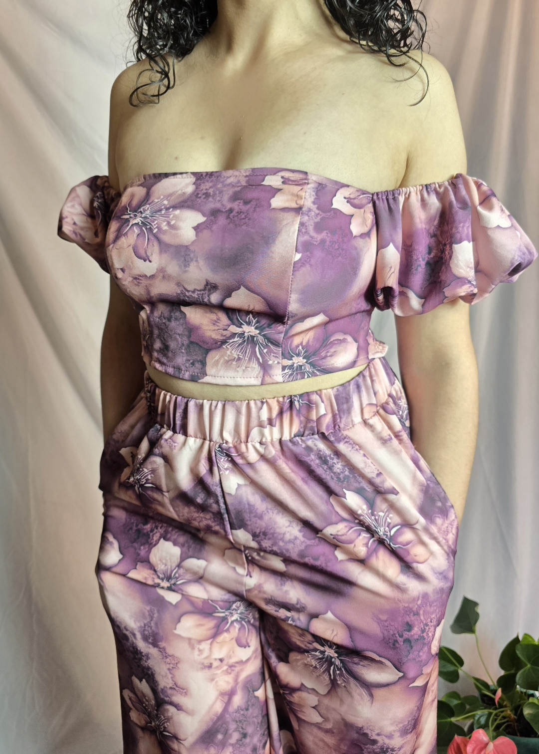 Set DANNA - Flores (Violeta) - Image 4
