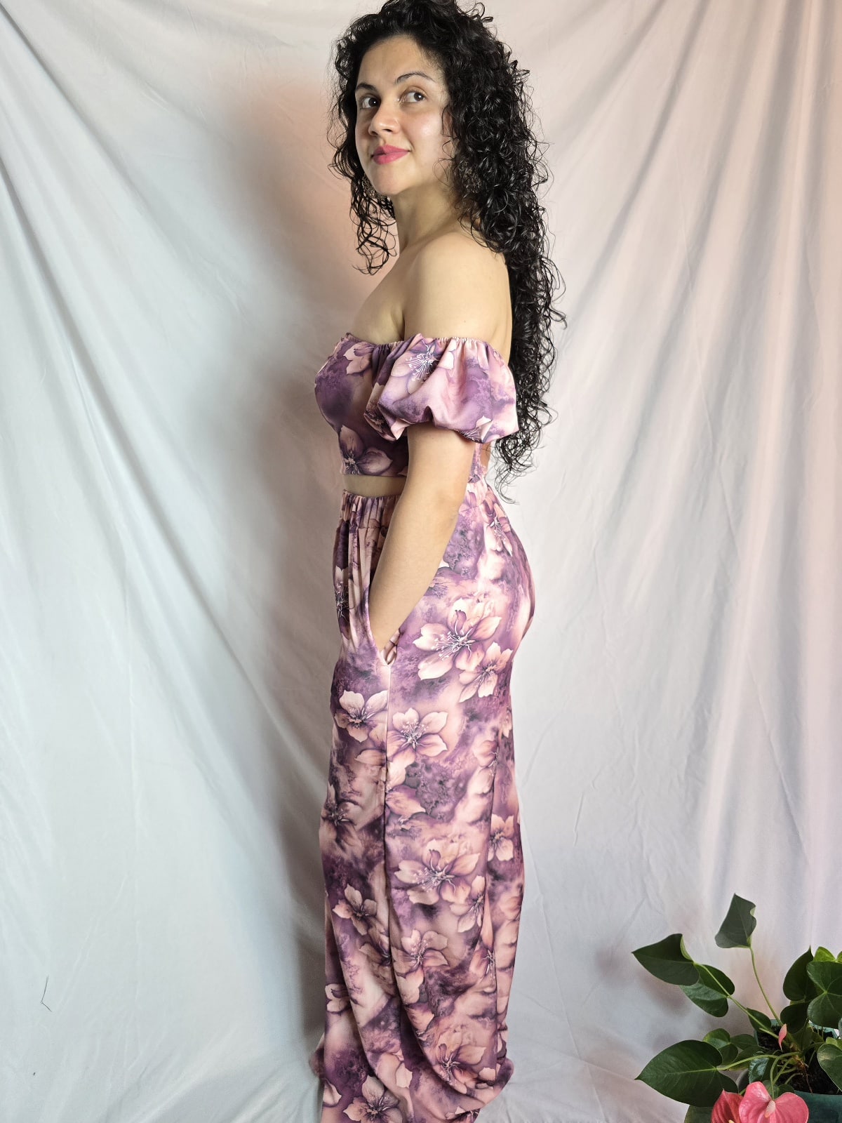 Set DANNA - Flores (Violeta) - Image 2