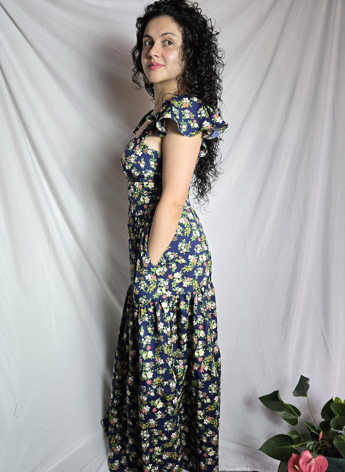 Set EUSEBIA - Flores (Azul) - Image 2