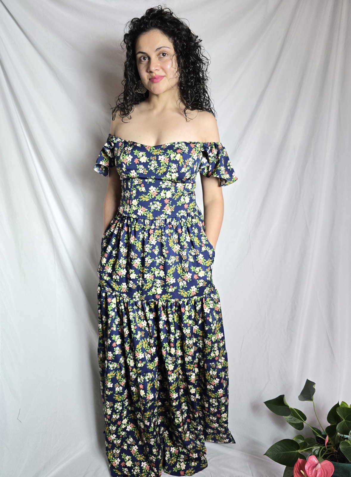 Set EUSEBIA - Flores (Azul) - Image 4