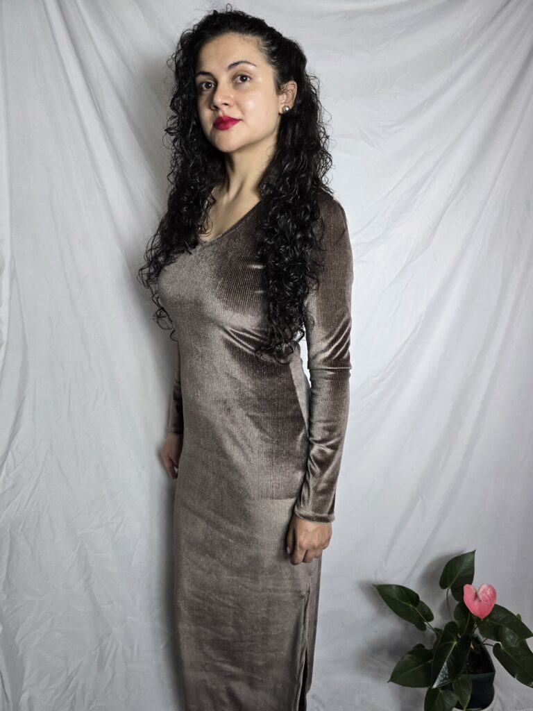 Vestido ERIKA - Moca